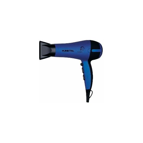 Secador De Cabello Punktal Iónico Profesional 2200w Color Violeta/negro