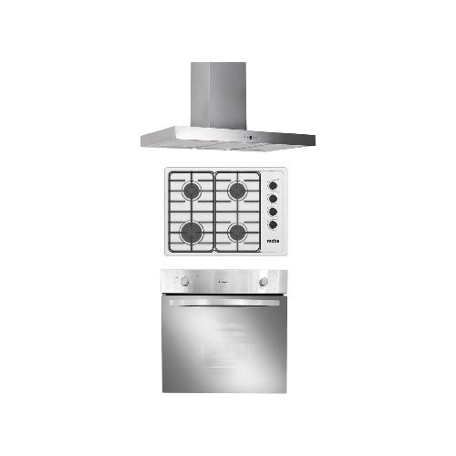 Combo Horno Empotrar Anafe 4 H Campana Inox – La Tentación