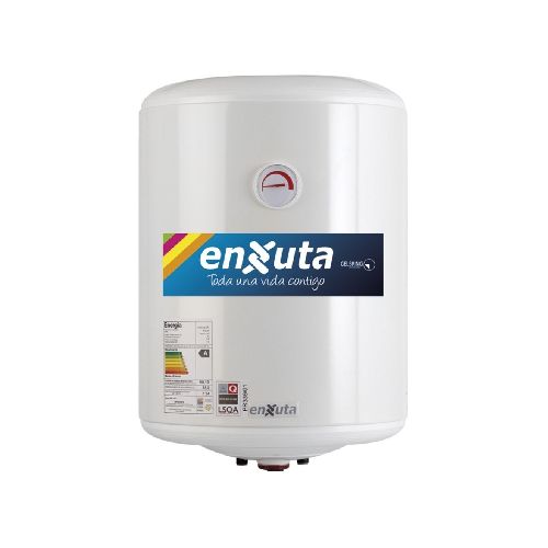 Calefon Termotanque Enxuta 50 L Clase A Tanque De Acero Tenx2150 Blanco