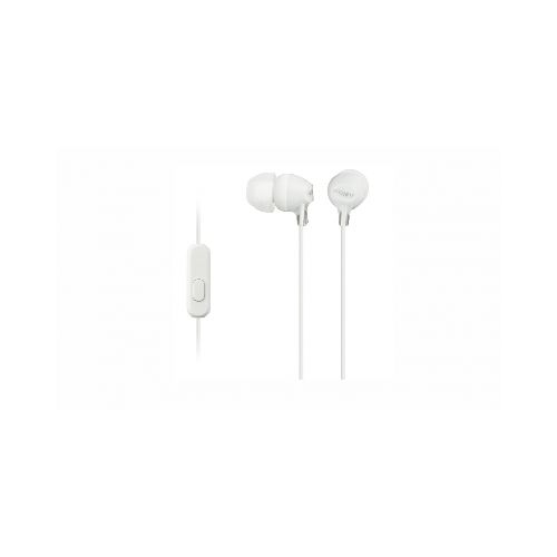 Auricular Sony (MDR-EX15AP) Blanco