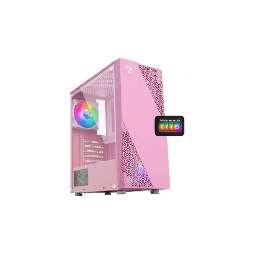 Equipo Combo PC Gamer Fantech CG-76 Rosa