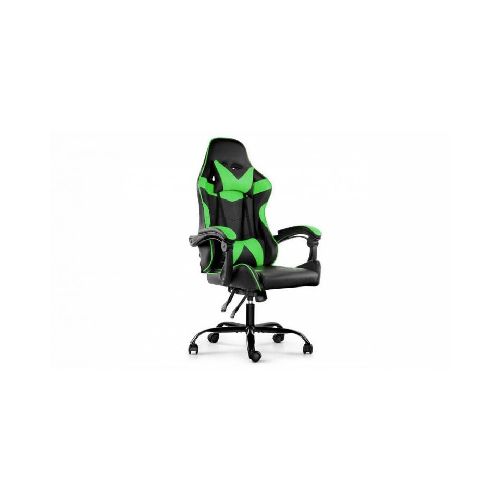 Silla Gamer Lumax ROM (negro/verde)