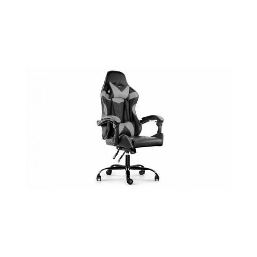 Silla Gamer Lumax ROM (negro/gris)