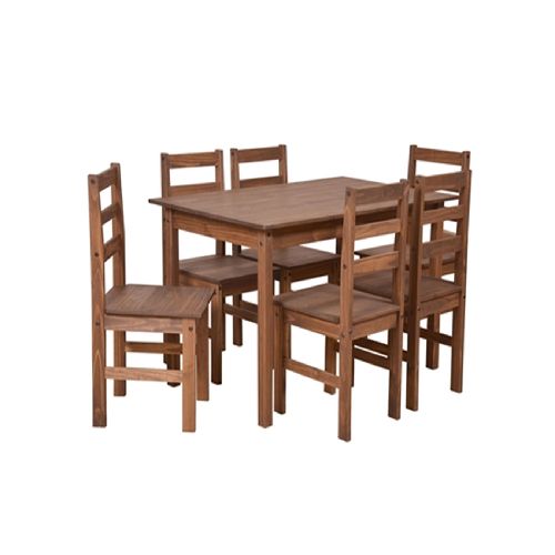 Juego de Comedor de madera – 6 Sillas Austria