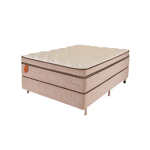 Sommier 2 plazas Mediterraneo – Resortes Pocket + PillowTop D45