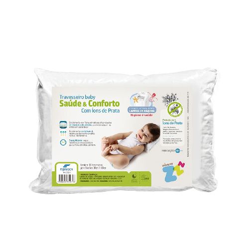 Almohada Infantil con Iones de Plata – Salud y Confort