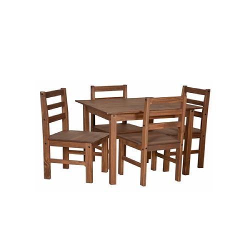 Juego de Comedor de madera – 4 Sillas Austria