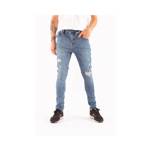 Vaquero Jean Denim Skinny Scalzi Mistral