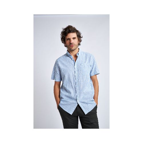 Camisa M/C Semi Slim Galati Brooksfield