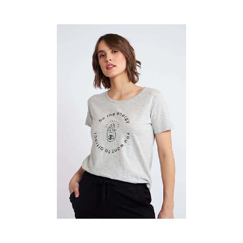 T-Shirt Base M/C Rose Mistral