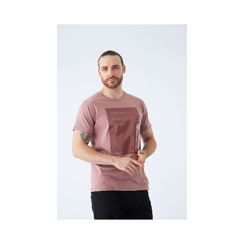 T-SHIRT BASE M/C LUGO MISTRAL