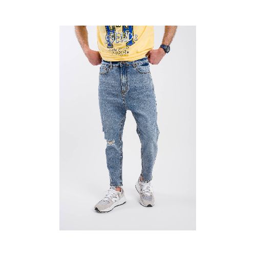 Vaquero Jean Cropped Fit Blue Fifty Five