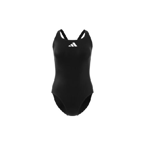 TRAJE DE BAÑO adidas 3 BARS - BLACK/WHITE