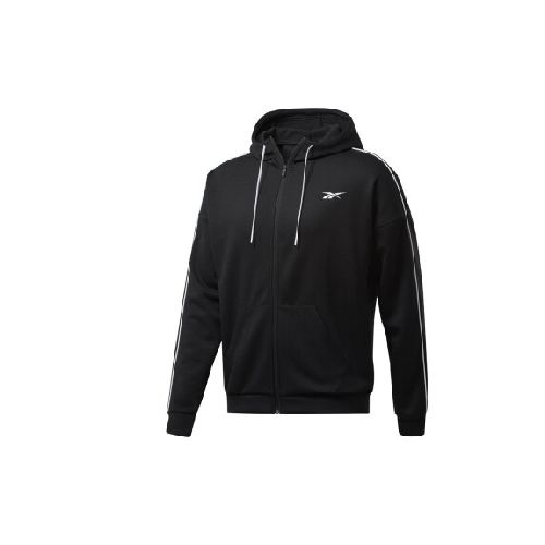 CAMPERA REEBOK WOR DBLKNT FZ HOODI - Black