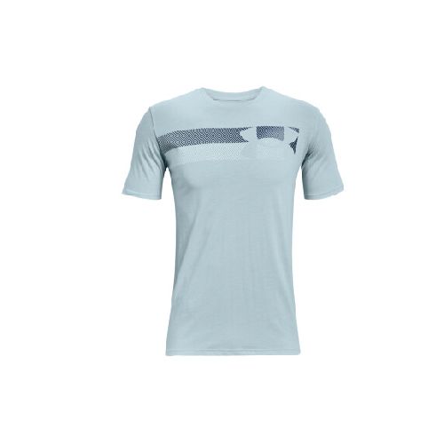 REMERA UNDER ARMOUR FAST LEFT CHEST 3 - Light blue