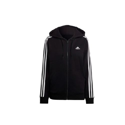 CAMPERA adidas ESSENTIALS FRENCH TERRY - BLACK/WHITE