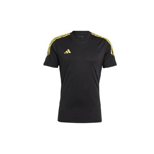 REMERA adidas TIRO 23 CLUB TRAINING JERSEY - Black / Bright Yellow