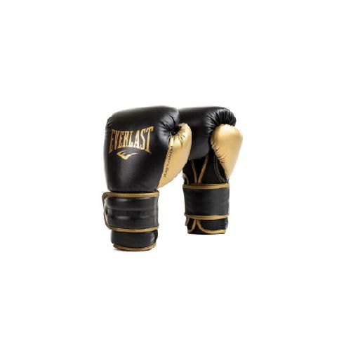 GUANTE DE BOXEO EVERLAST POWERLOCK - Negro / Dorado