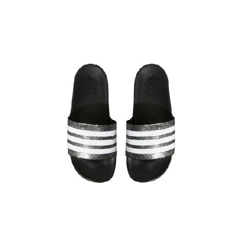 SANDALIAS adidas ADILETTE COMFORT SLIDES - Black/White