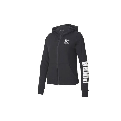 CAMPERA PUMA REBEL FULL ZIP - Black