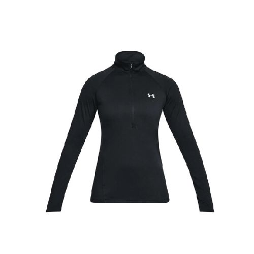 BUZO UNDER ARMOUR TECH 1/2 ZIP - Black