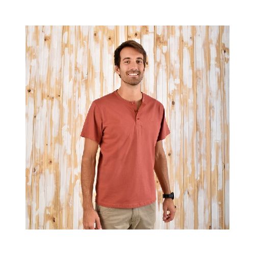 Remera Henley Aves del Plata™, Terracota - Aves del Plata