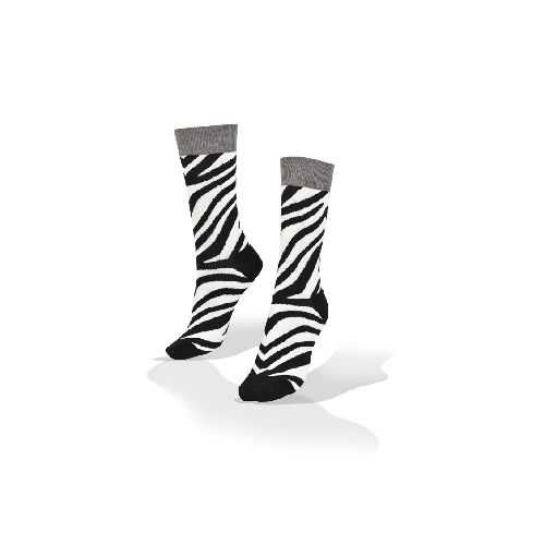 Medias Aves del Plata™ Zebra en Blanco y Negro  