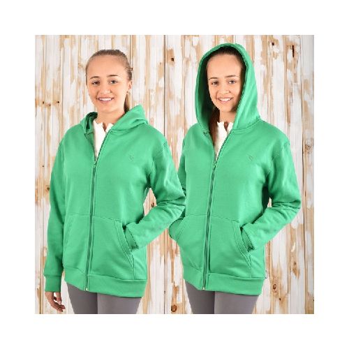 Canguro Campera con Cierre  Verde Manzana  