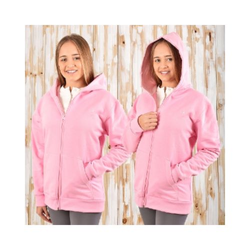 Canguro Campera con Cierre en Rosa Fuerte  