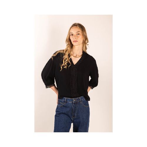 Blusa Belinda - Negro