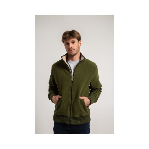 Campera polar peach Unisex - Verde