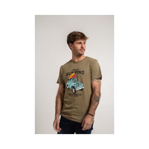 Remera Surfing - Verde