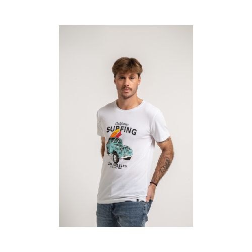 Remera Surfing - Blanco