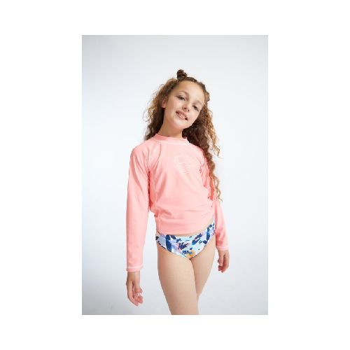 Remera UV para niños y niñas - Rosada