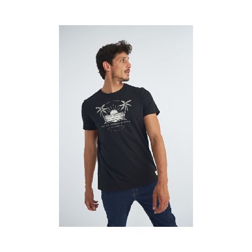 Remera Relax - Negro