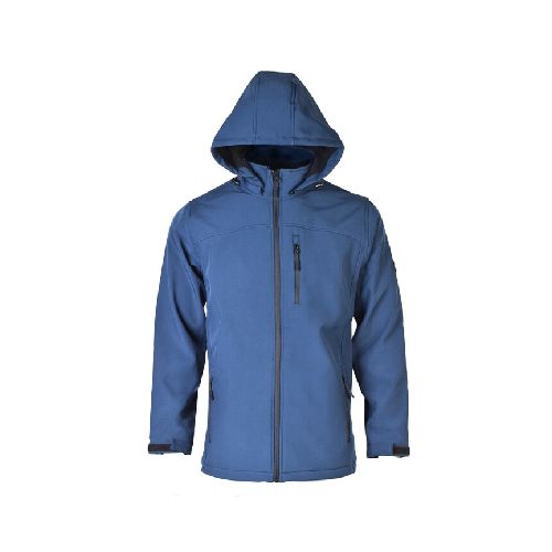 Campera de Neopreno para hombre con capucha desmontable - Color Azul