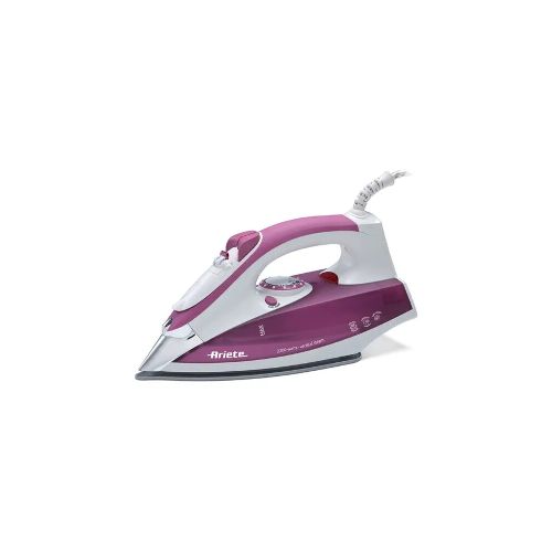 Plancha a vapor Ariete Blanca y rosa Base acero 2200w 6215