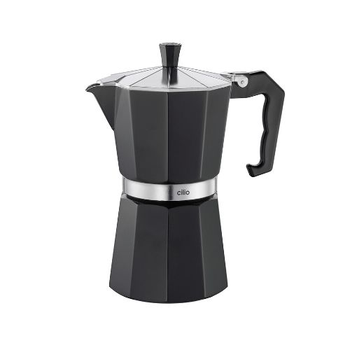 Cafetera Expresso Tipo Italiana Cilio Negra 321326