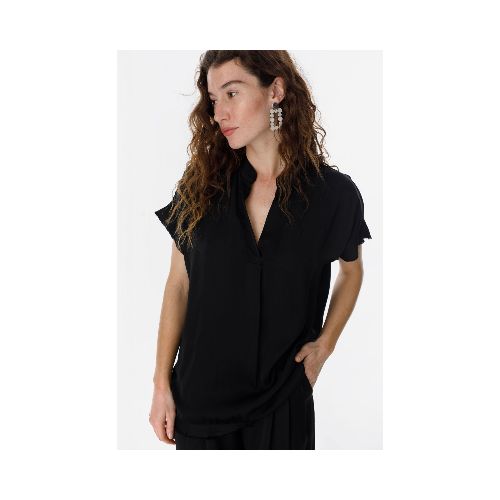 Blusa Rosa - Negro