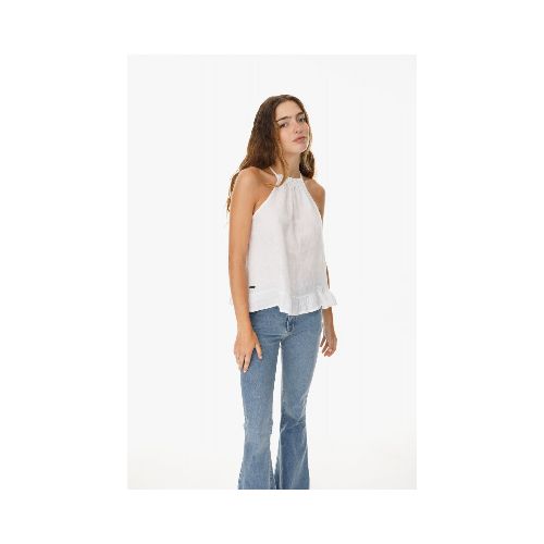 Musculosa Halter - Blanco