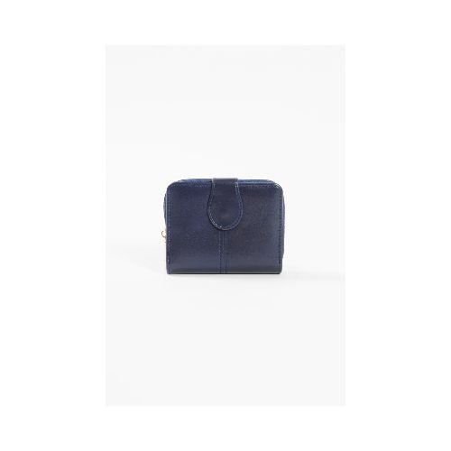 Billetera monedero con flap - azul