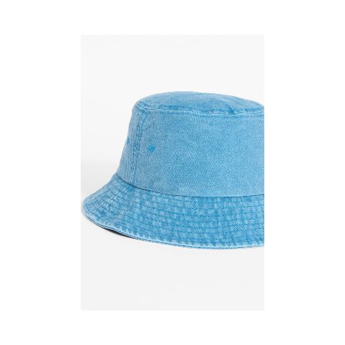 Gorro bucket gastado - celeste