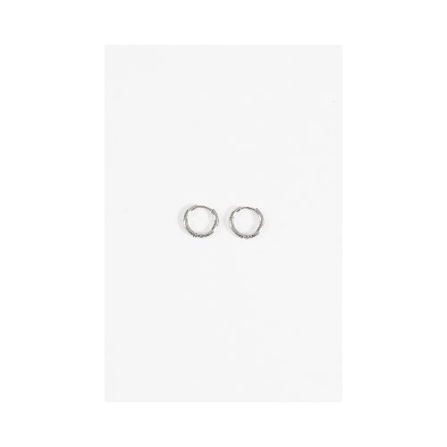 Aros acero extra small - plateado