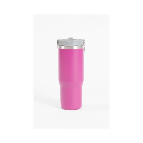 Vaso termo acero inoxidable - fucsia