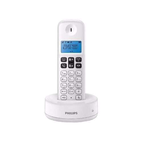 Teléfono Inalámbrico Philips Blanco D1311W/77 — Nicolini