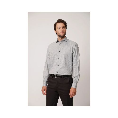 Camisa Cotton Blend - GRIS — ALTOCONCEPTO