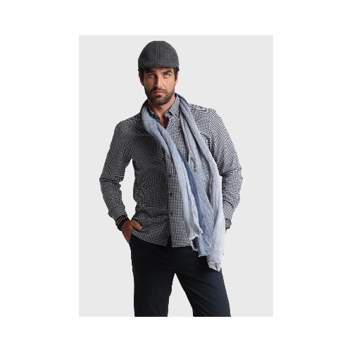 CAMISA ARROW ML OXFORD CUAD - GRIS — ALTOCONCEPTO