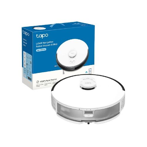 Aspiradora Trapeadora Robot Tp-link TAPO RV30C Mop LiDAR MagSlim TapoRV30CMop