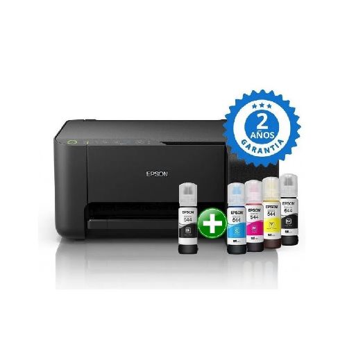 Impresora Epson Multifunción L3210 de Sistema Continuo + Tinta Negra Extra L3210+N