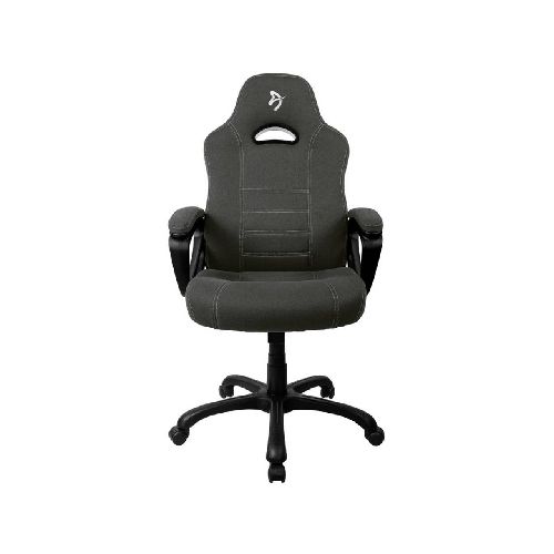 Silla Gamer Ejecutiva Arozzi Enzo Woven Fabric Negra/Gris ENZO-WF-BKGY